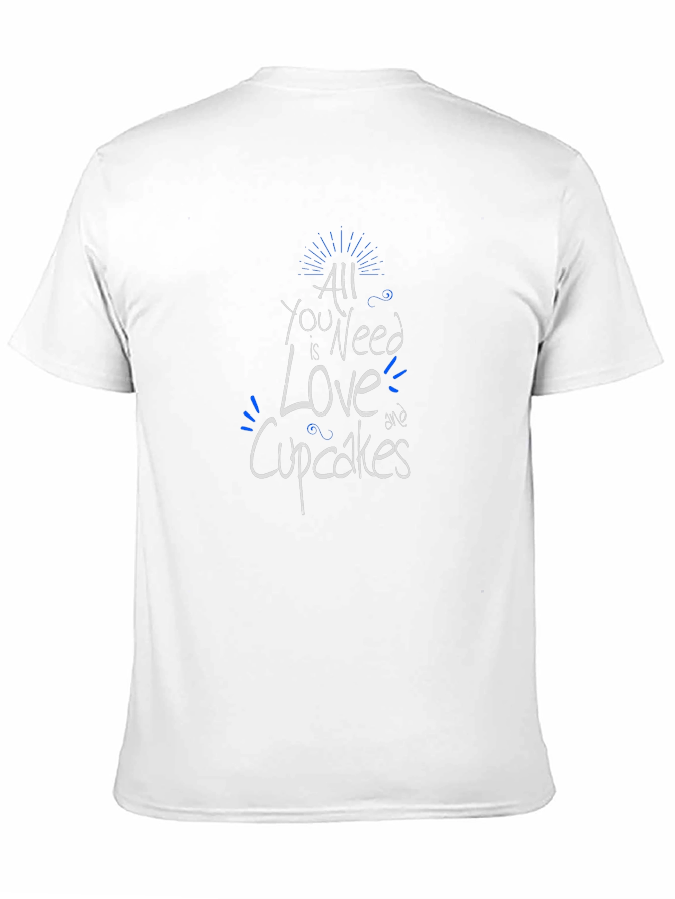 All You Need Is Love & Cupcakes Graphic T-Shirt