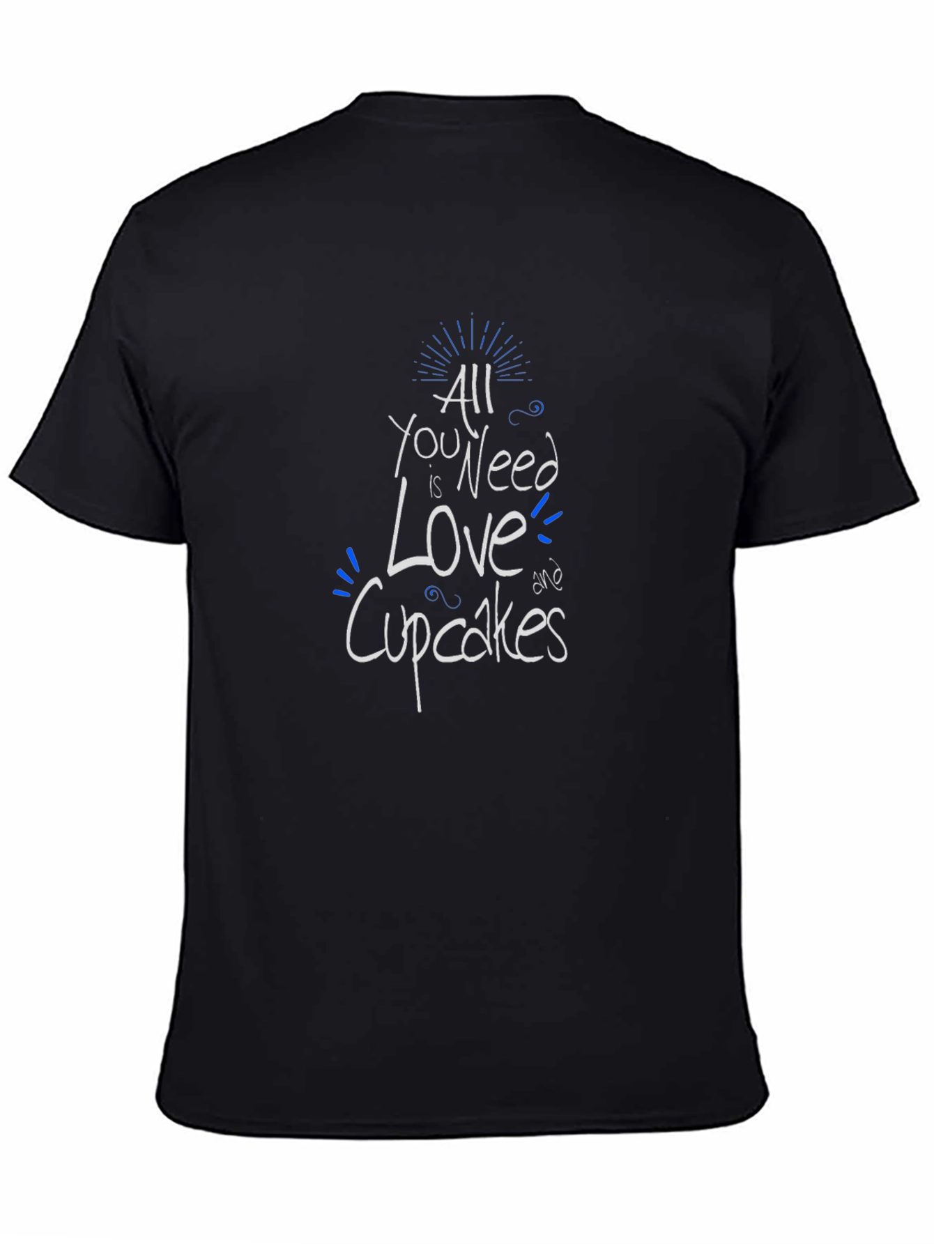 All You Need Is Love & Cupcakes Graphic T-Shirt
