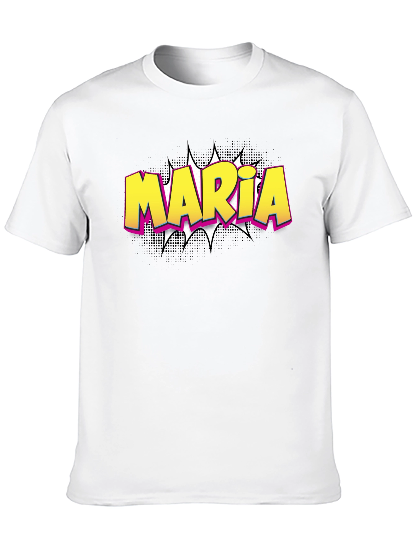 Maria Pop Art Custom T-Shirt