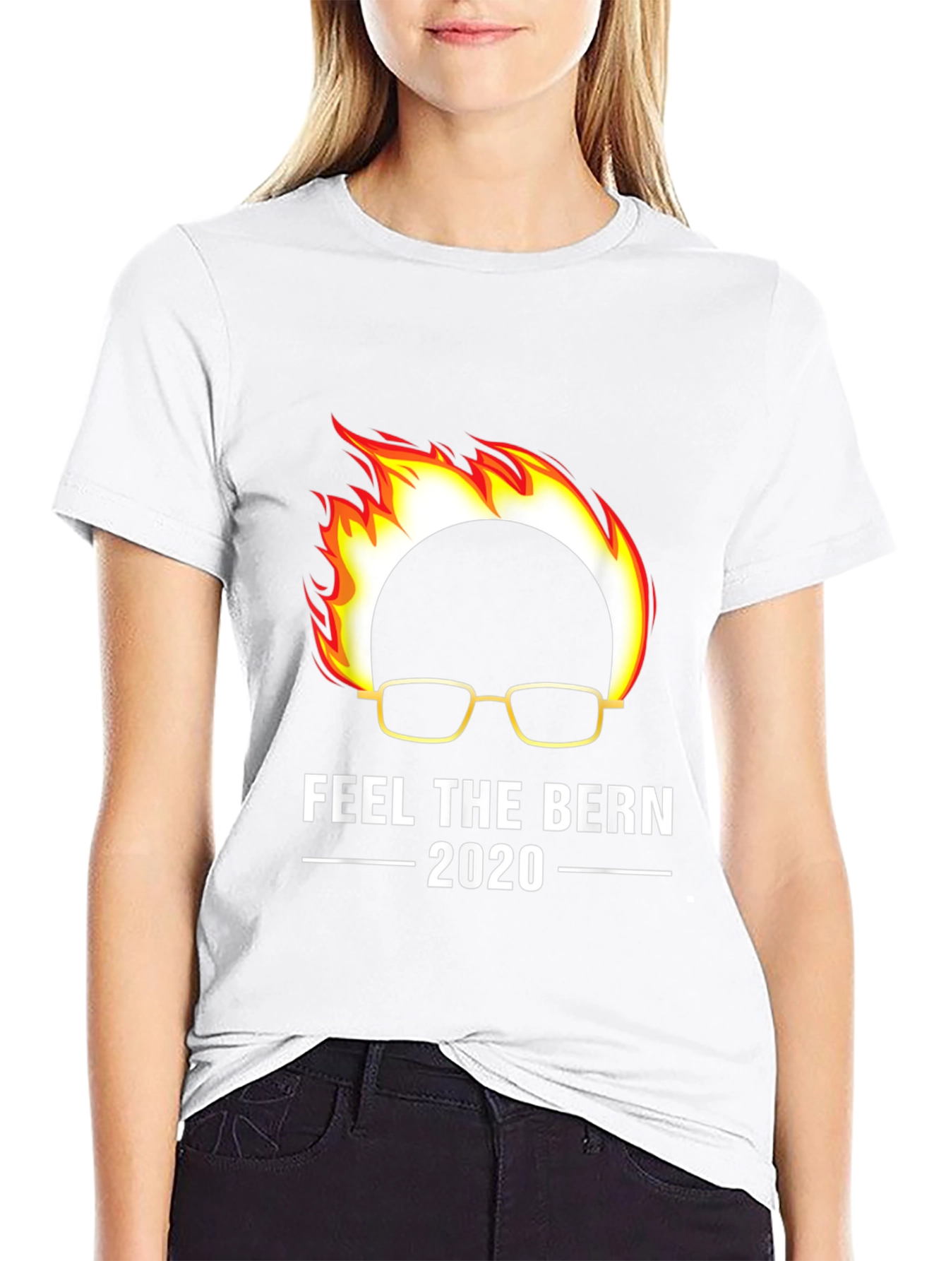 Feel the Bern 2020 Mens Graphic T-Shirt