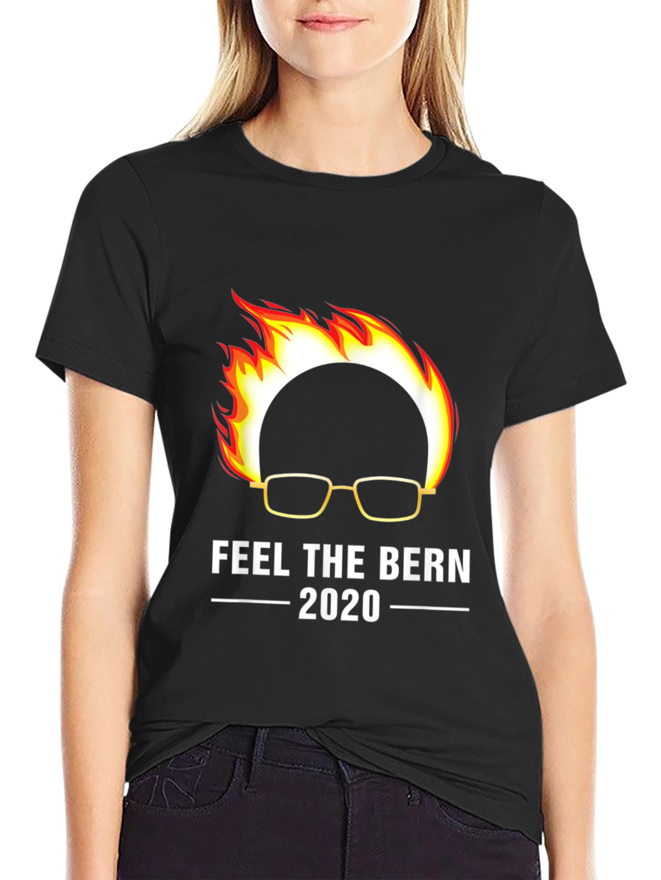 Feel the Bern 2020 Mens Graphic T-Shirt
