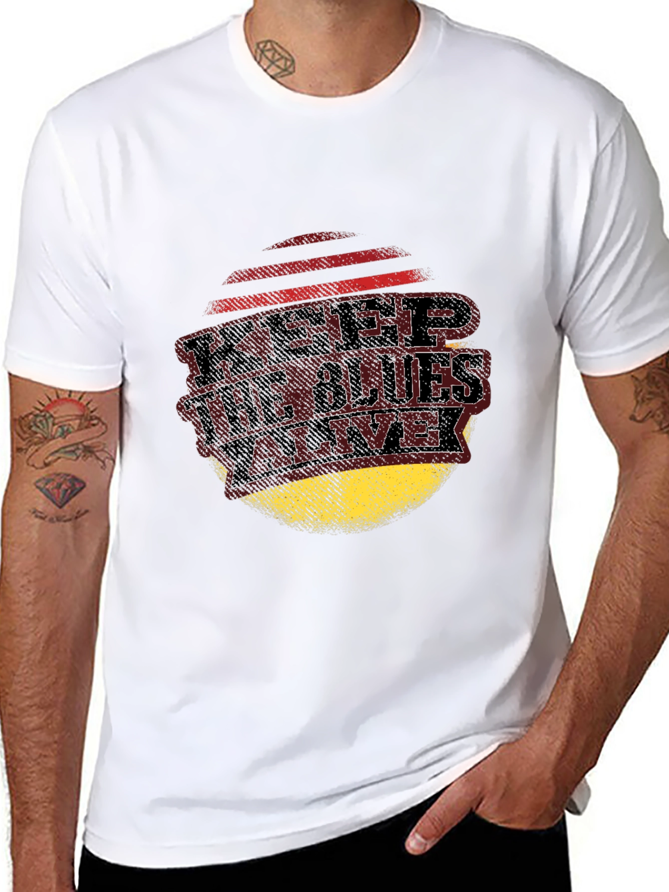 Keep the Blues Alive T-Shirt - Classic Design