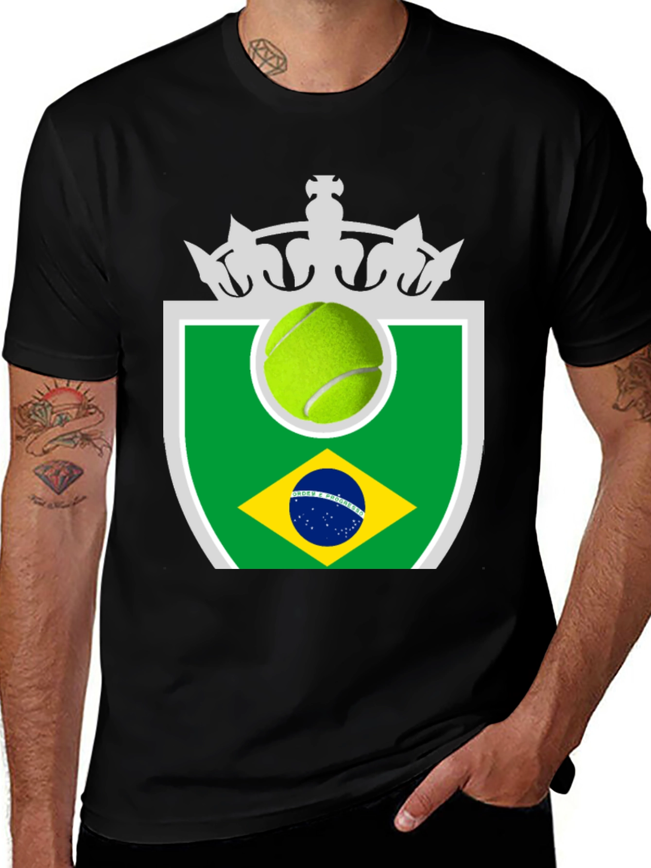Brazil Tennis T-Shirt