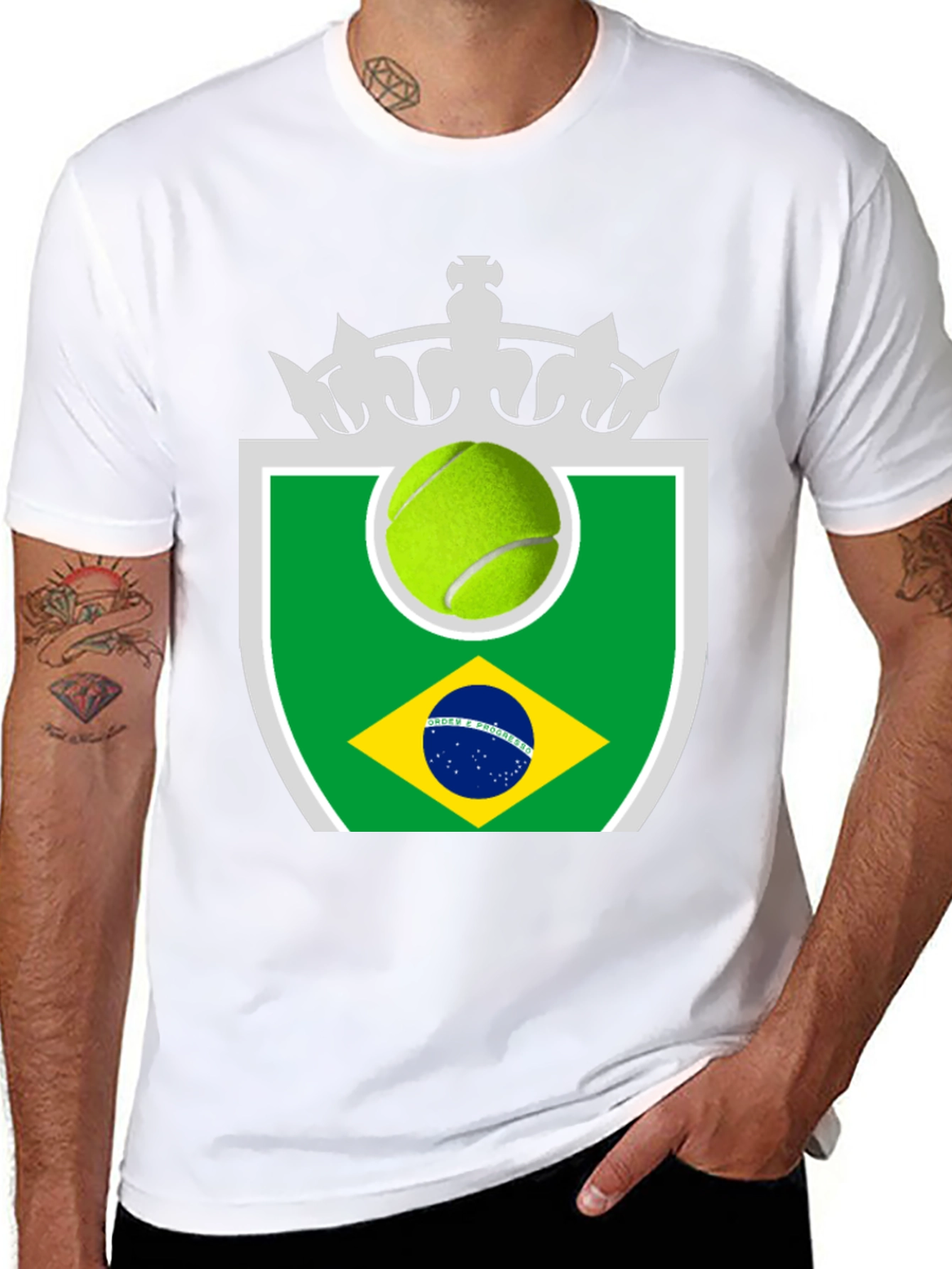 Brazil Tennis T-Shirt