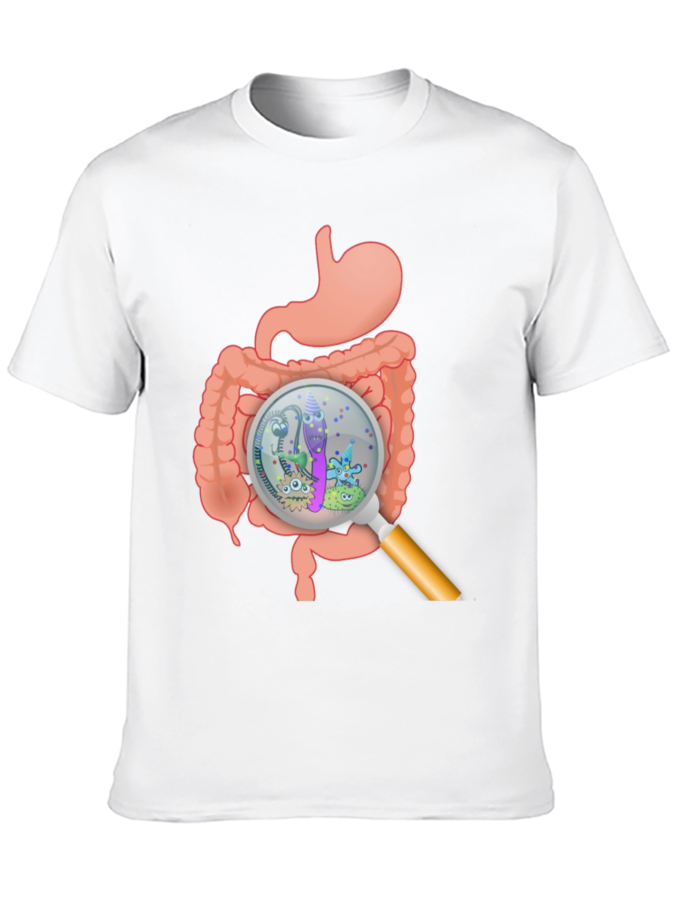 Gut Microbiome T-Shirt - Digestive System Tee