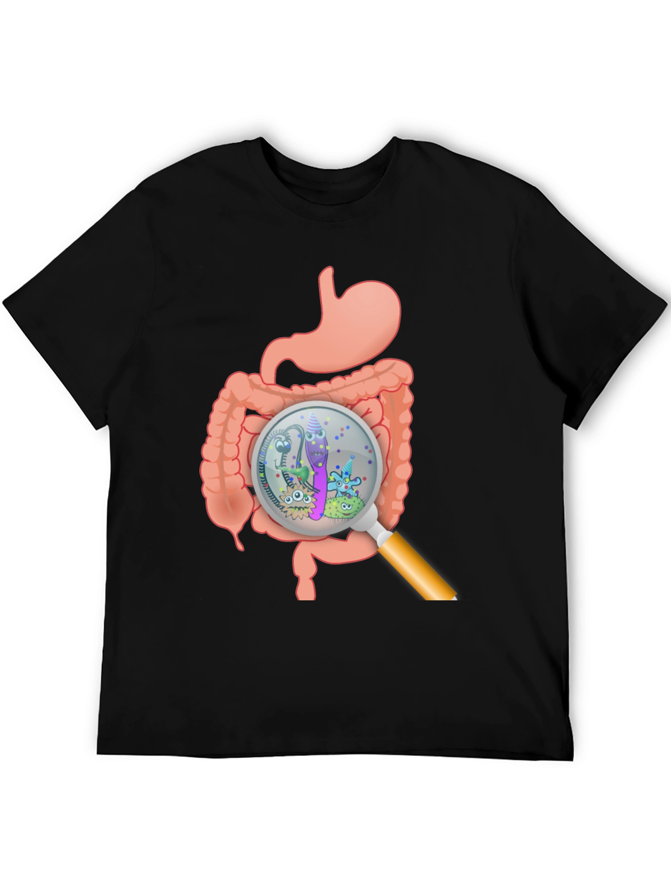 Gut Microbiome T-Shirt - Digestive System Tee