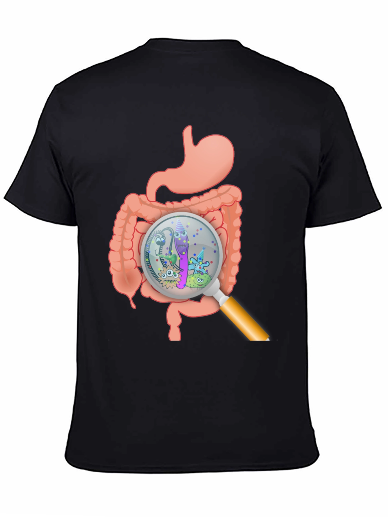 Gut Microbiome T-Shirt - Digestive System Tee