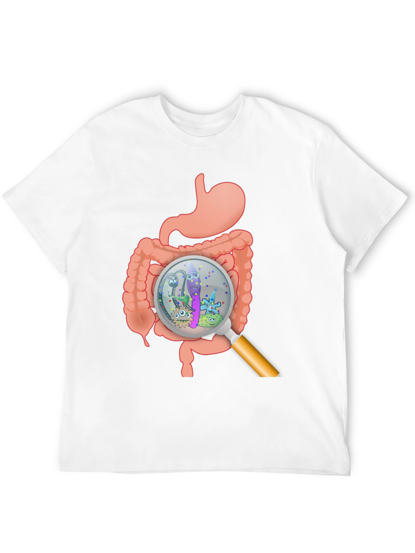 Gut Microbiome T-Shirt - Digestive System Tee