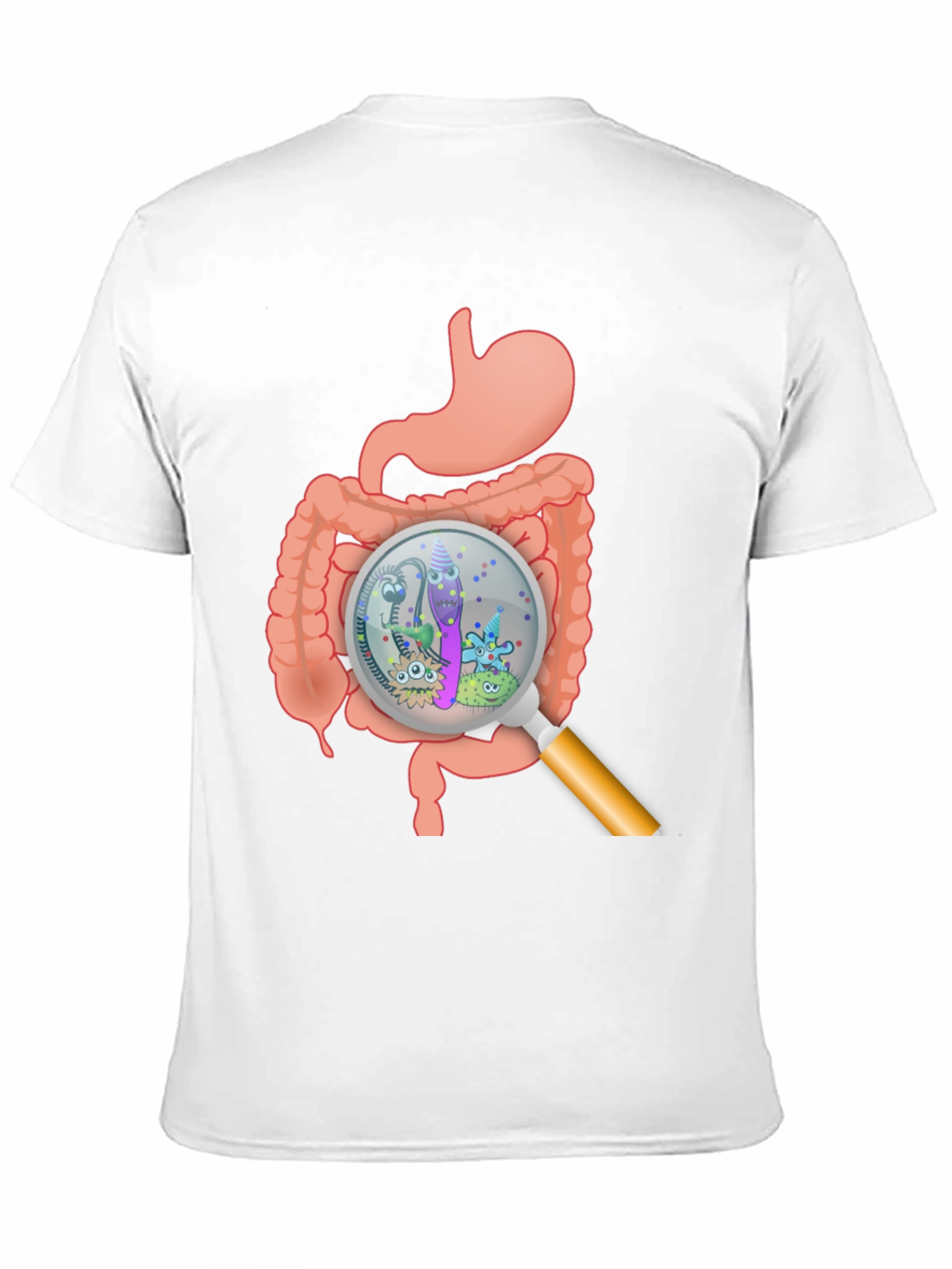 Gut Microbiome T-Shirt - Digestive System Tee