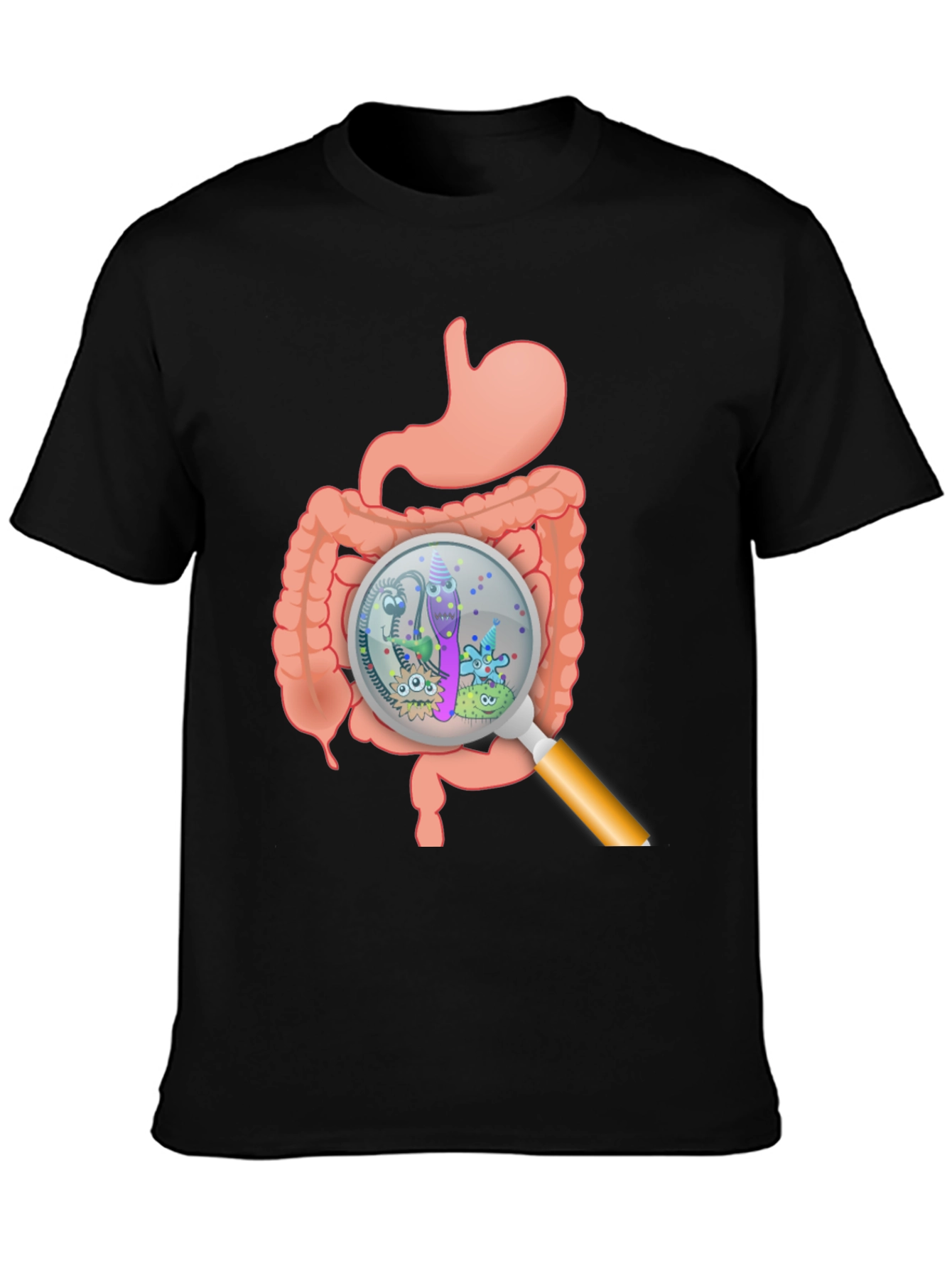 Gut Microbiome T-Shirt - Digestive System Tee