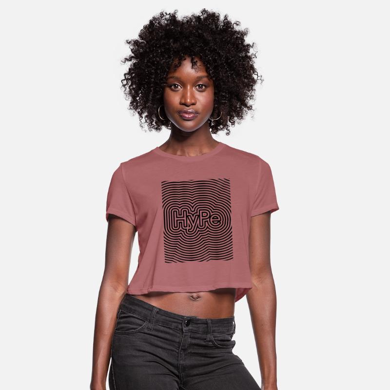 Hype optical illusion op art black lines