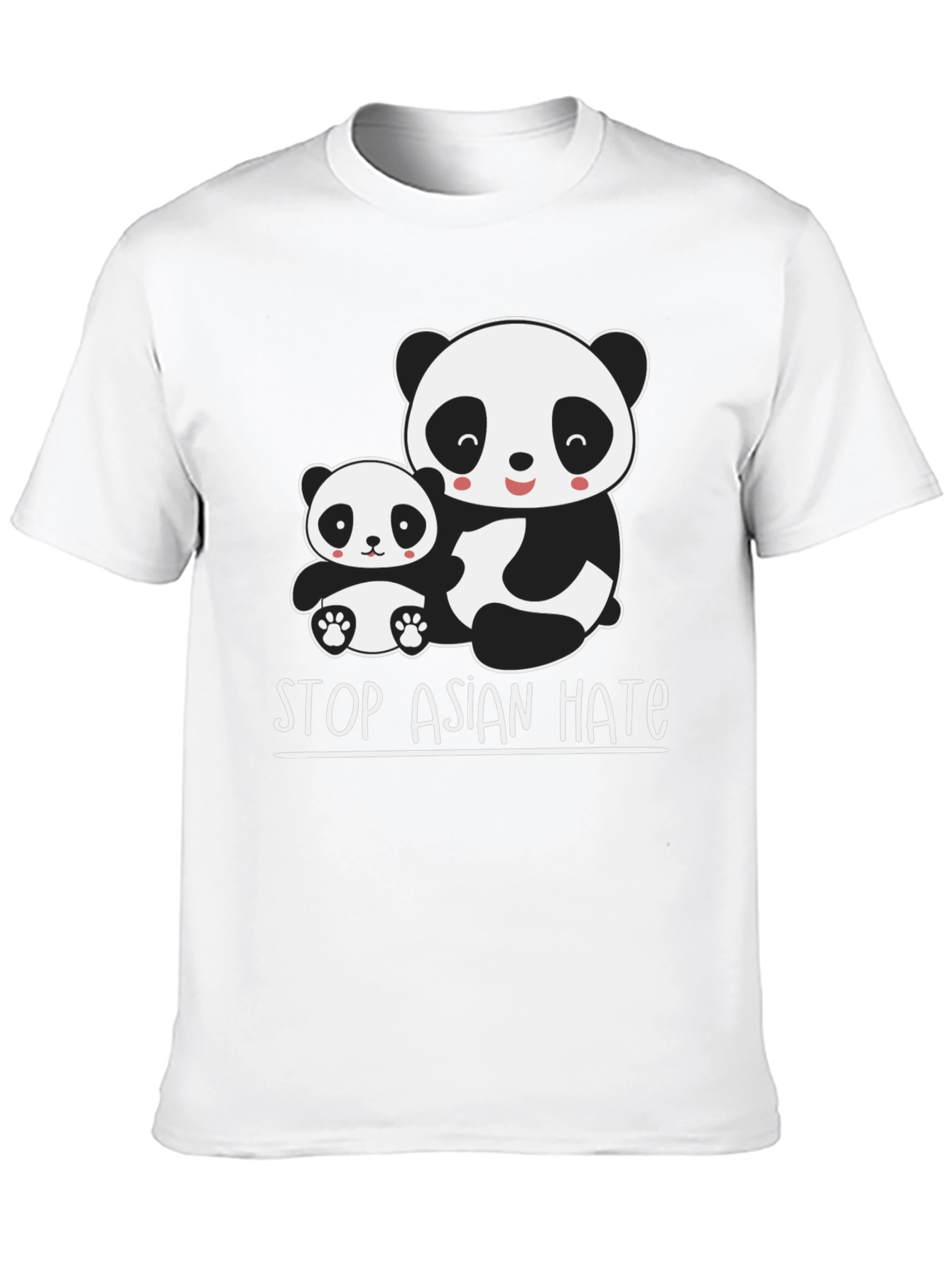 Stop Asian Hate Panda T-Shirt