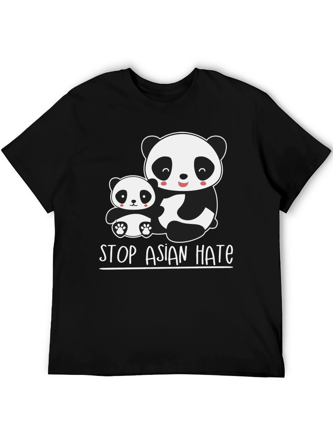 Stop Asian Hate Panda T-Shirt