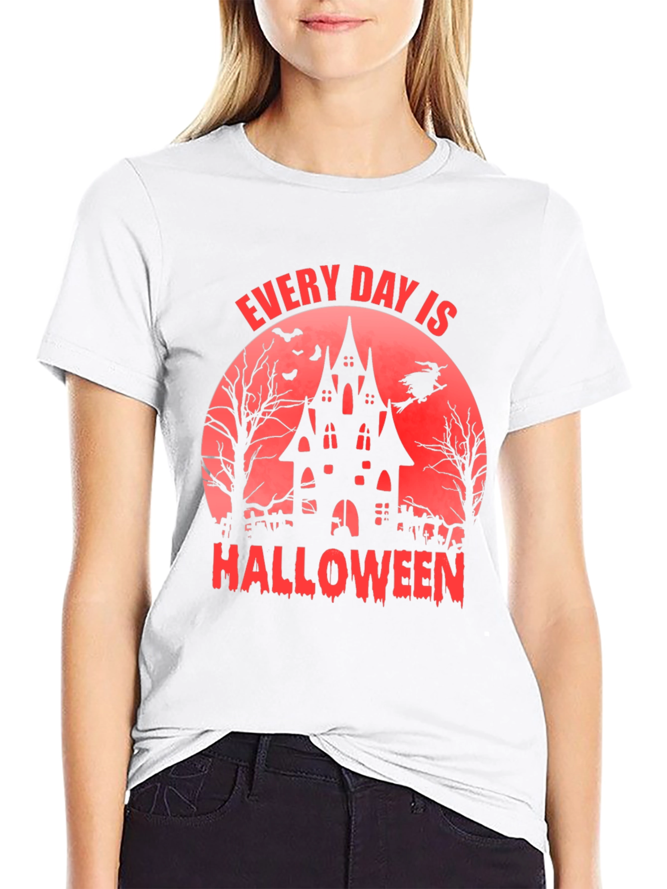 Every Day is Halloween T-Shirt - Spooky Graphic Tee
