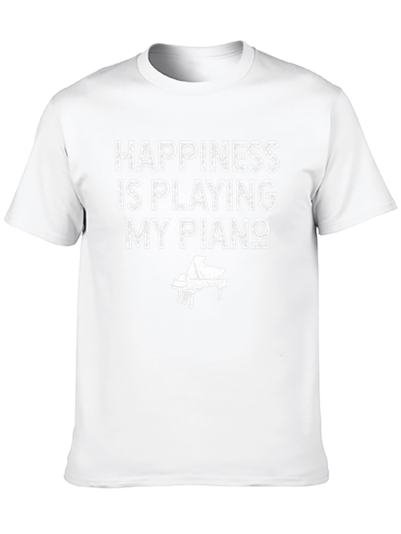 Happiness is Playing My Piano Graphic Tee
