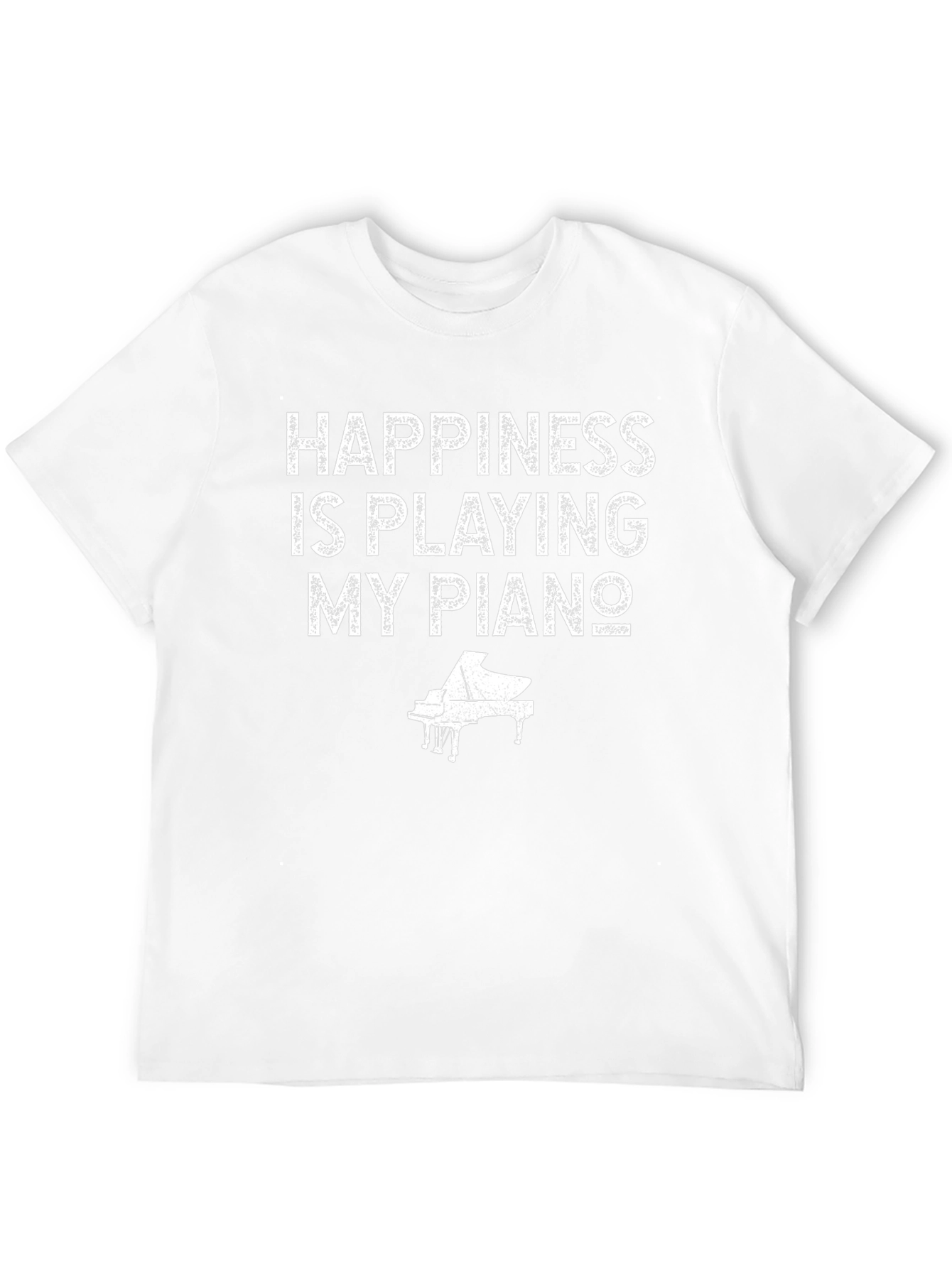Happiness is Playing My Piano Graphic Tee