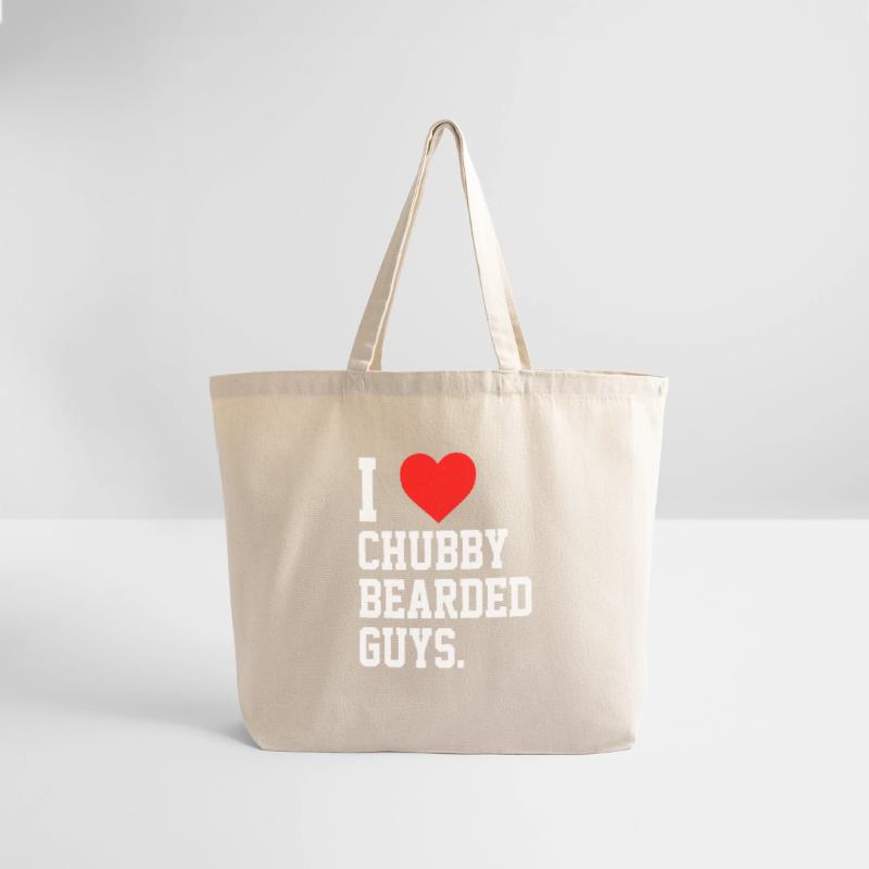 I Love Chubby Bearded Guys Apparel