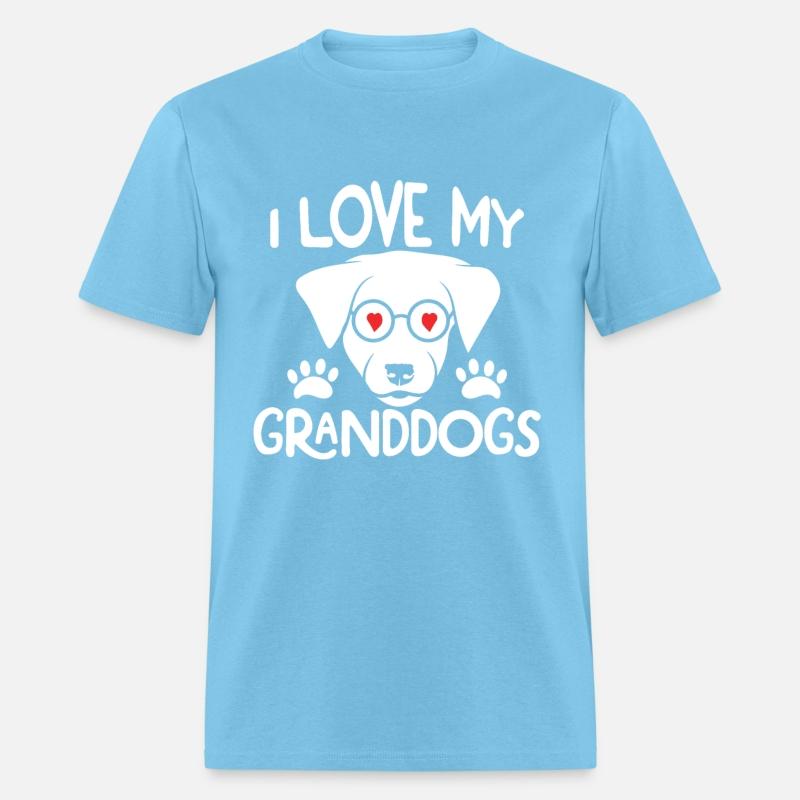 I Love My GrandDogs Prints Cute Pet Lover