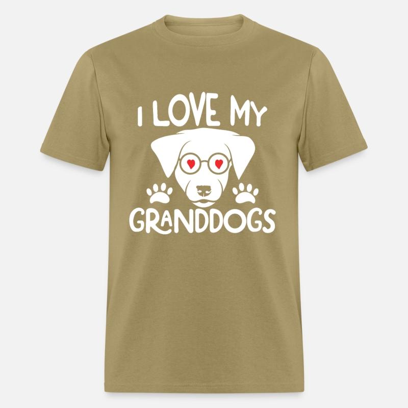 I Love My GrandDogs Prints Cute Pet Lover