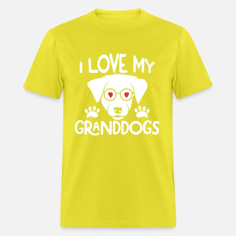 I Love My GrandDogs Prints Cute Pet Lover