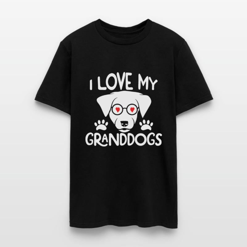 I Love My GrandDogs Prints Cute Pet Lover