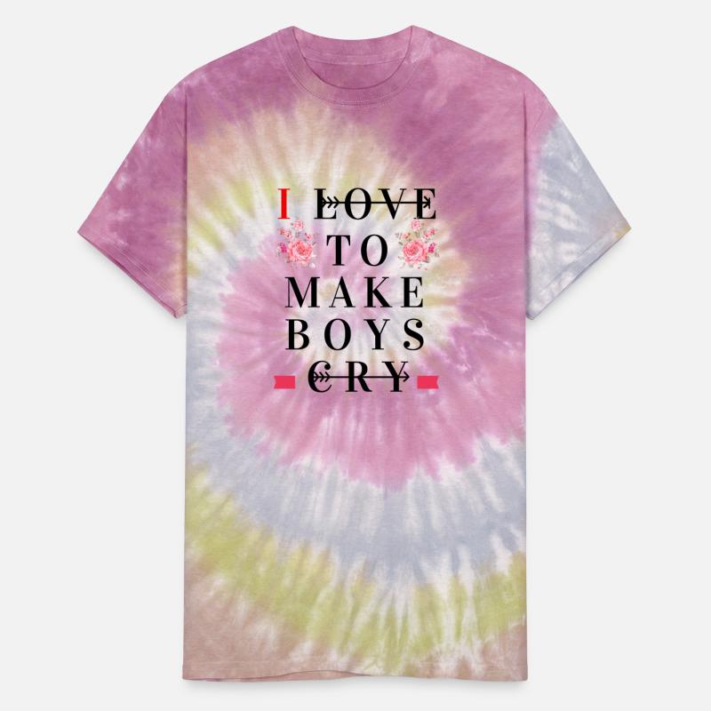 i love to make boys cry t shirt