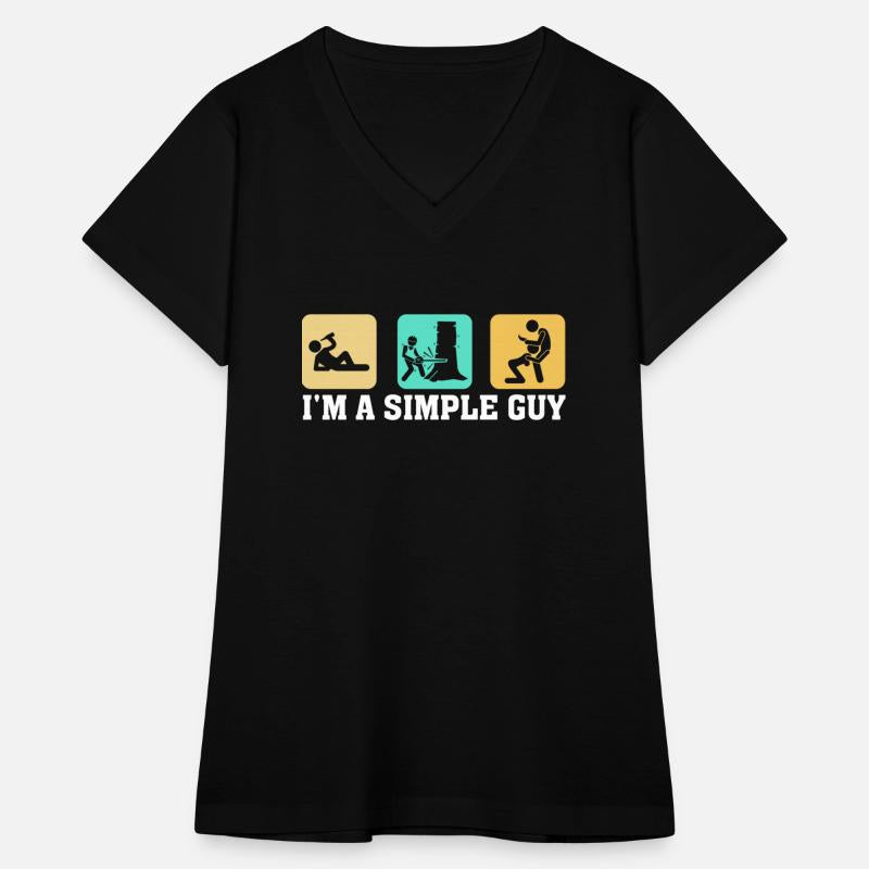 I m A Simple Guy Chainsaw Logging