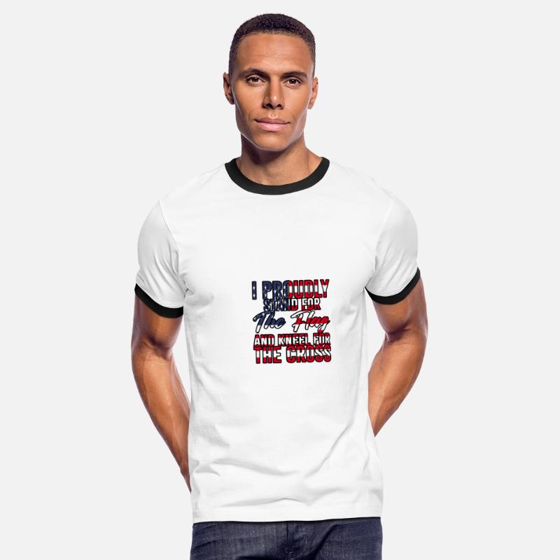 I Proudly Stand For The Flag Kneel For The Cross 3