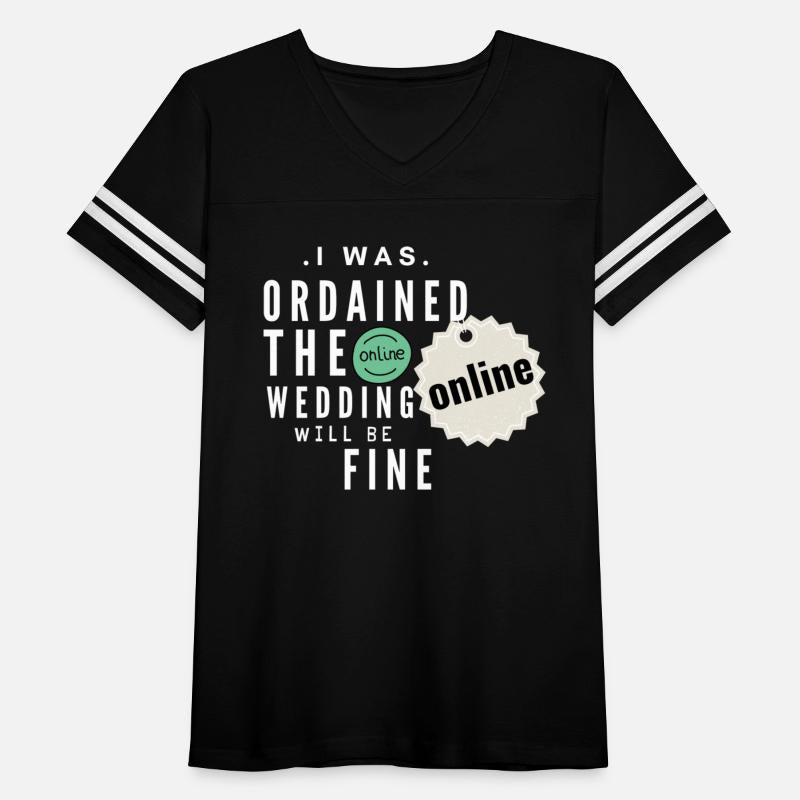 i was ordained online the wedding will be fine