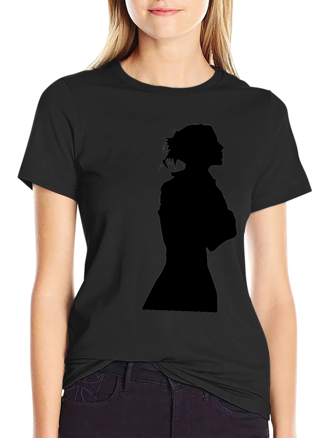 Silhouette Graphic Tee - Black