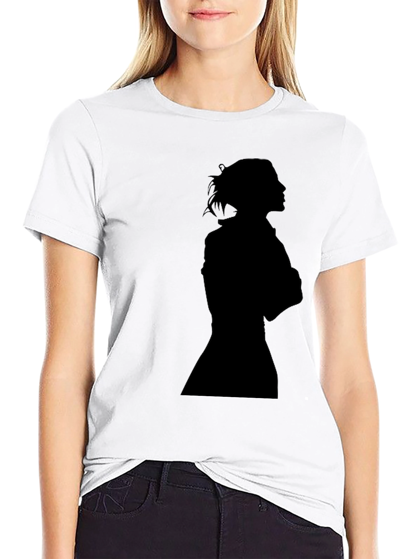 Silhouette Graphic Tee - Black