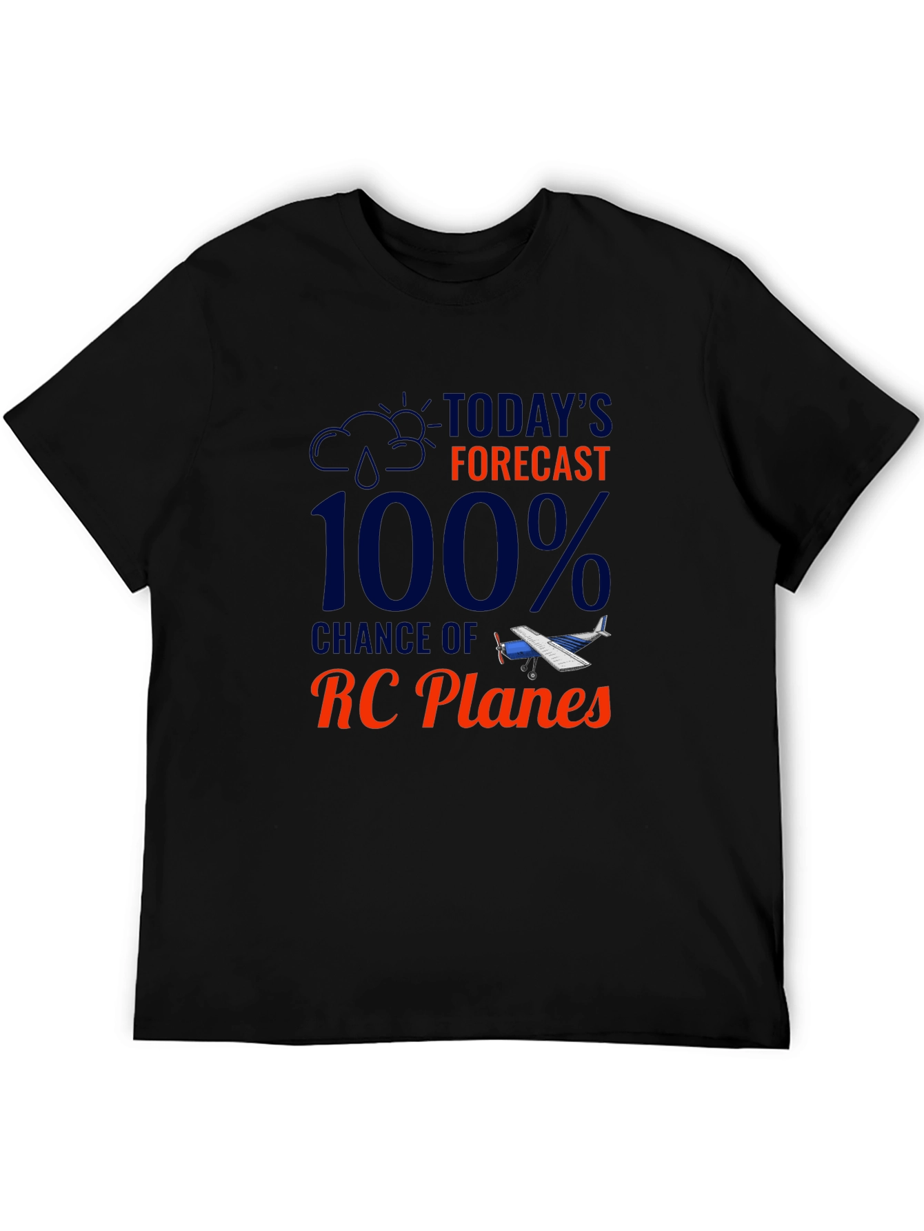 RC Planes Forecast T-Shirt