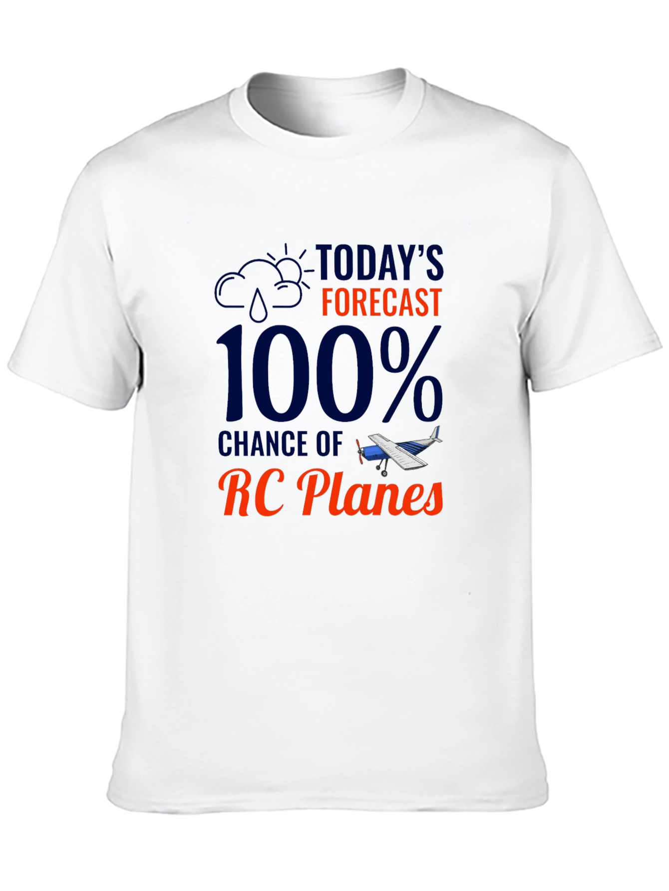 RC Planes Forecast T-Shirt