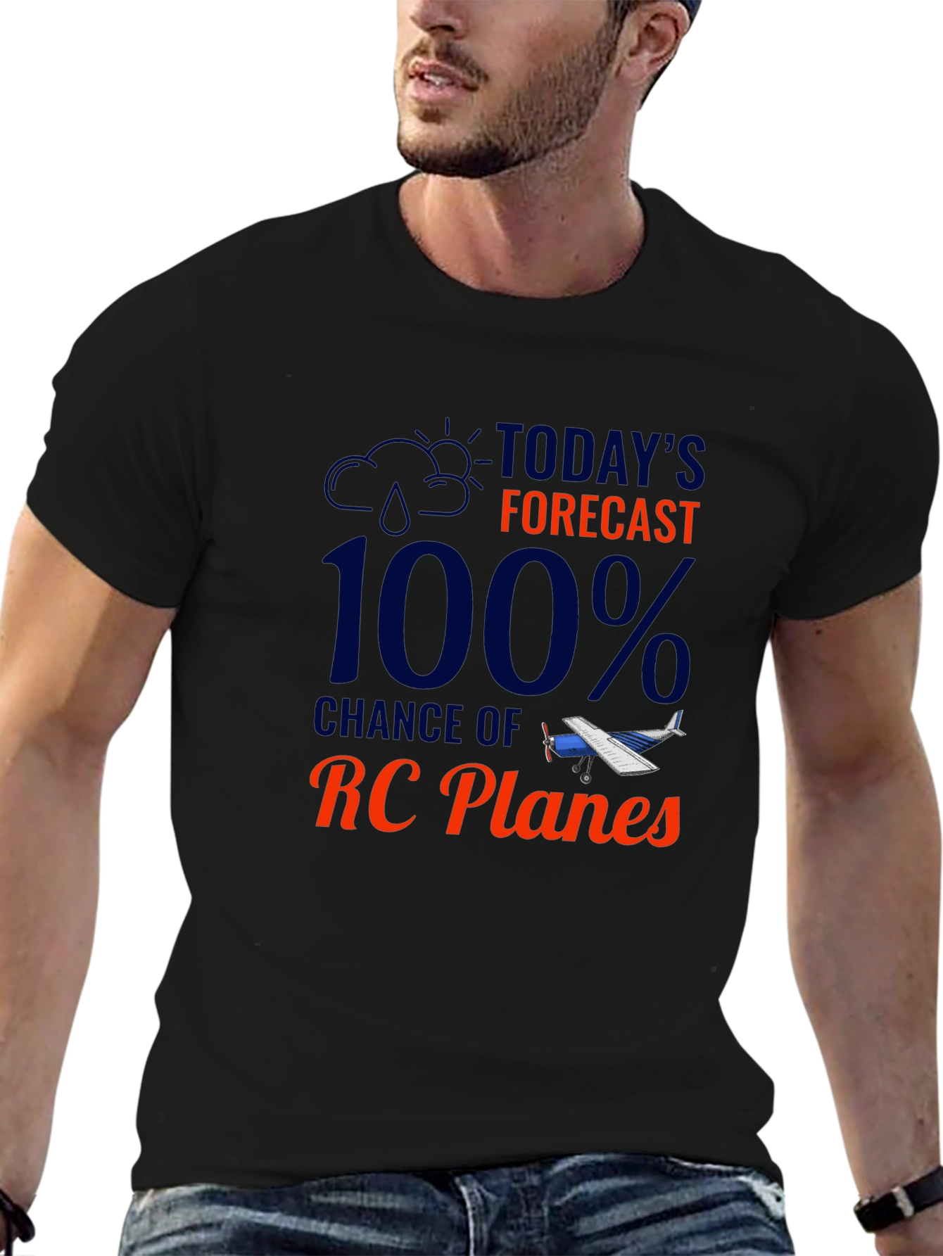 RC Planes Forecast T-Shirt