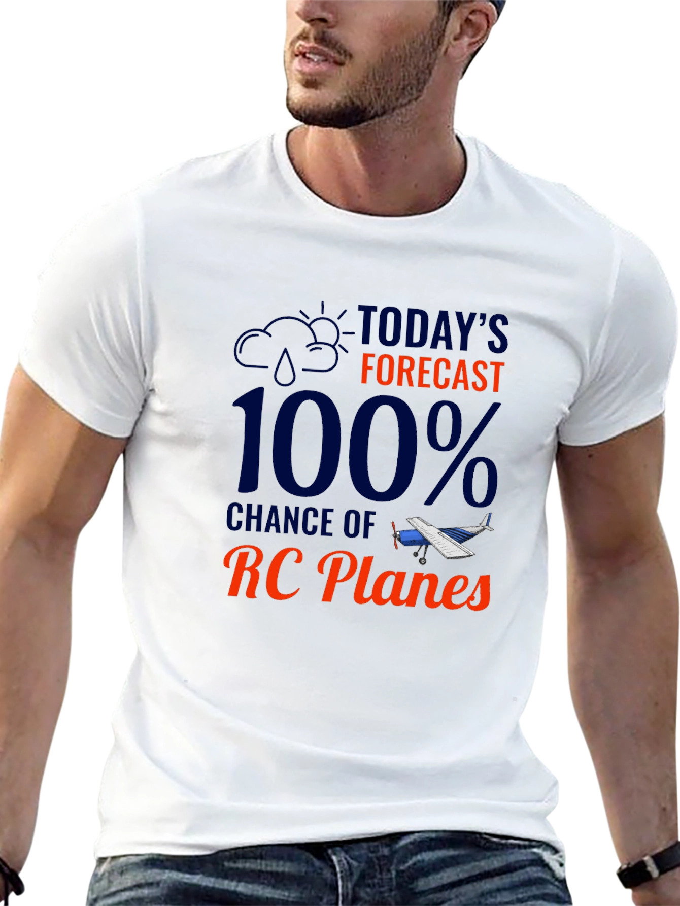 RC Planes Forecast T-Shirt