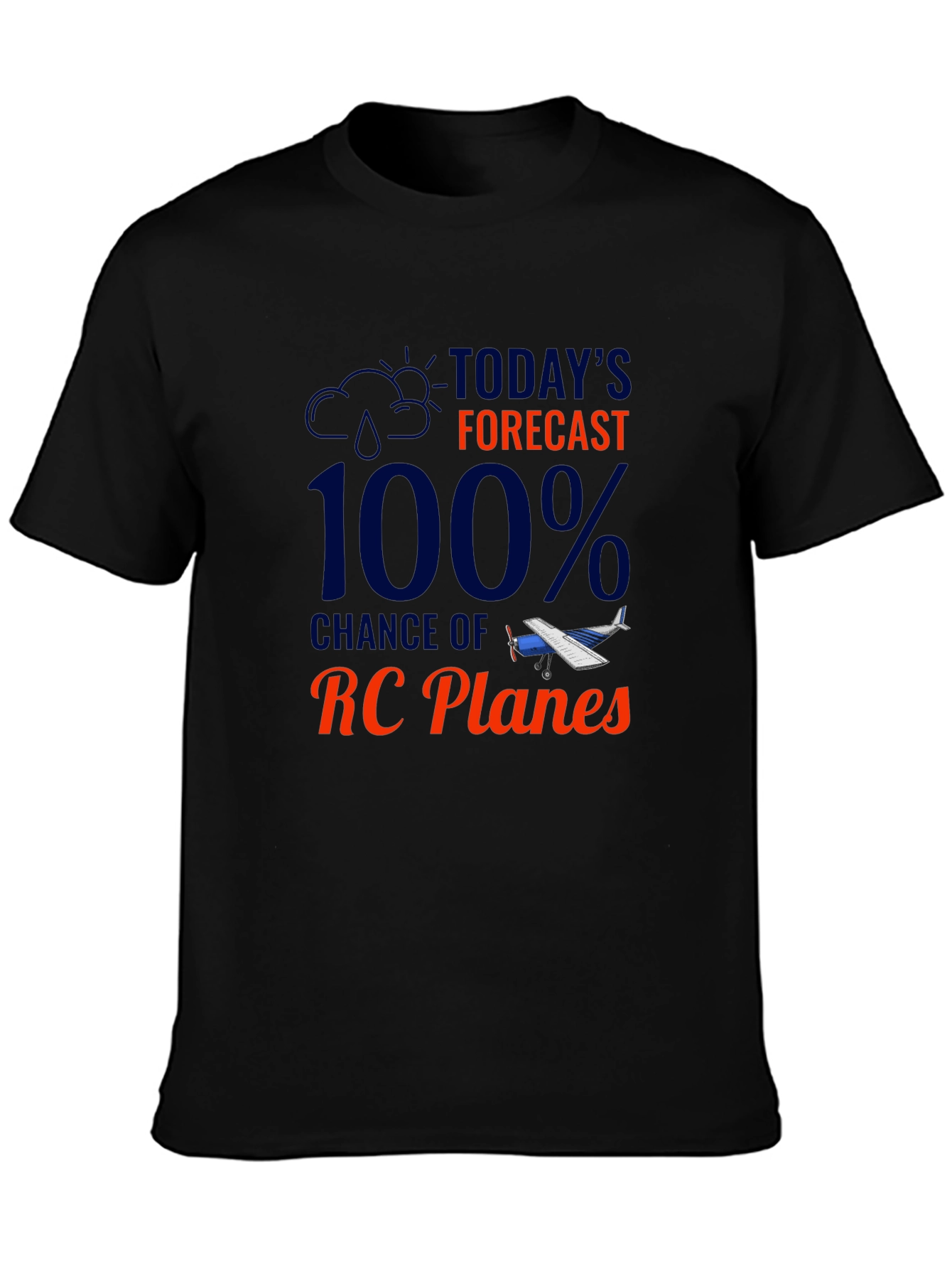 RC Planes Forecast T-Shirt