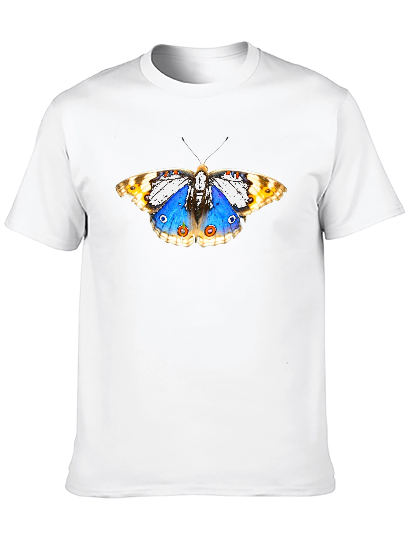 Butterfly Graphic T-Shirt - Stylish Black Tee