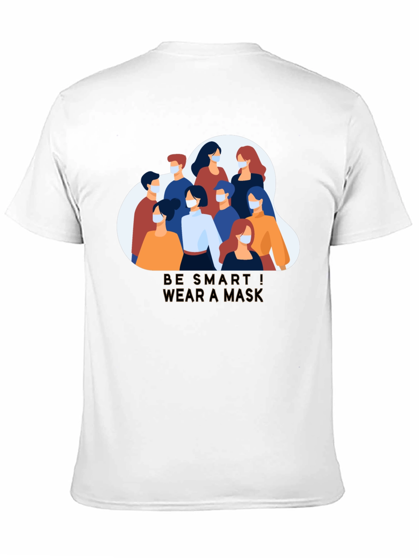 Be Smart Wear a Mask Graphic Tee