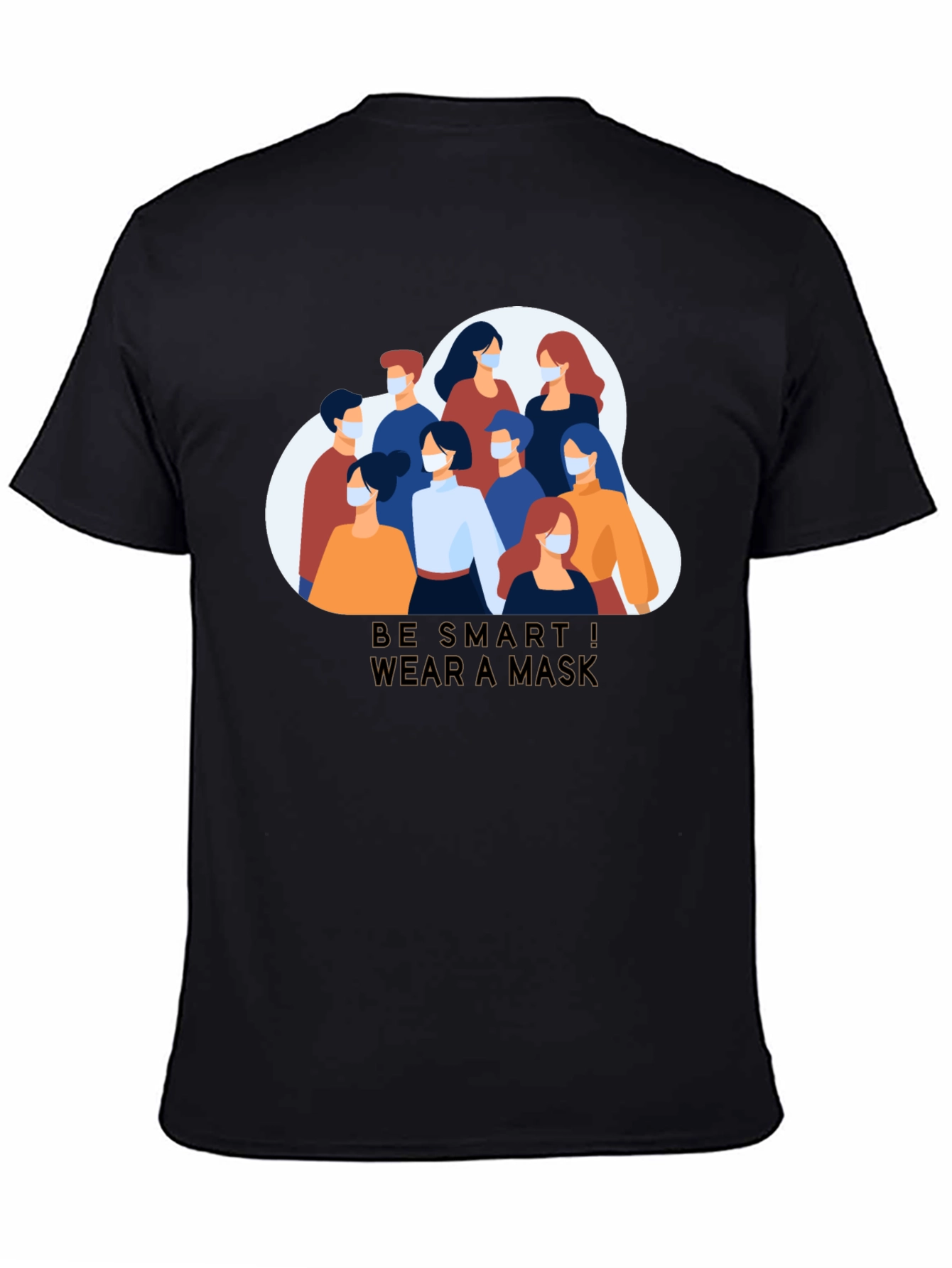 Be Smart Wear a Mask Graphic Tee