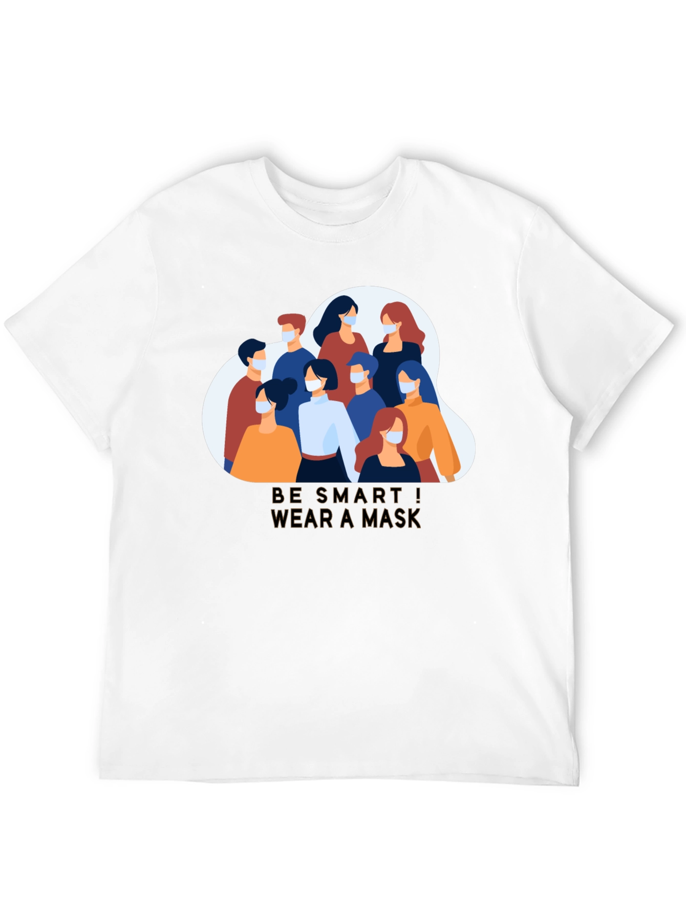 Be Smart Wear a Mask Graphic Tee