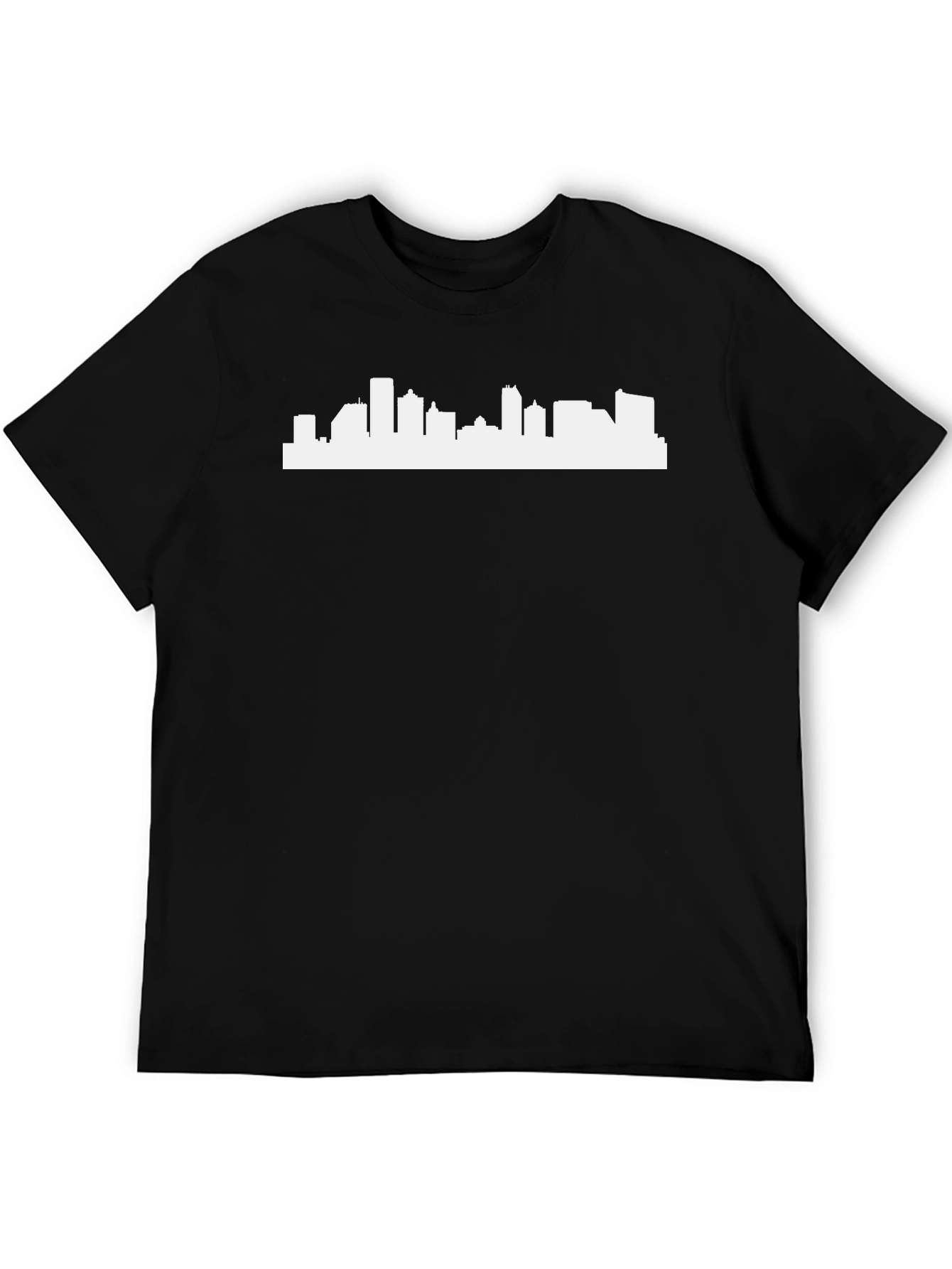 City Skyline Graphic T-Shirt - Modern Urban Design