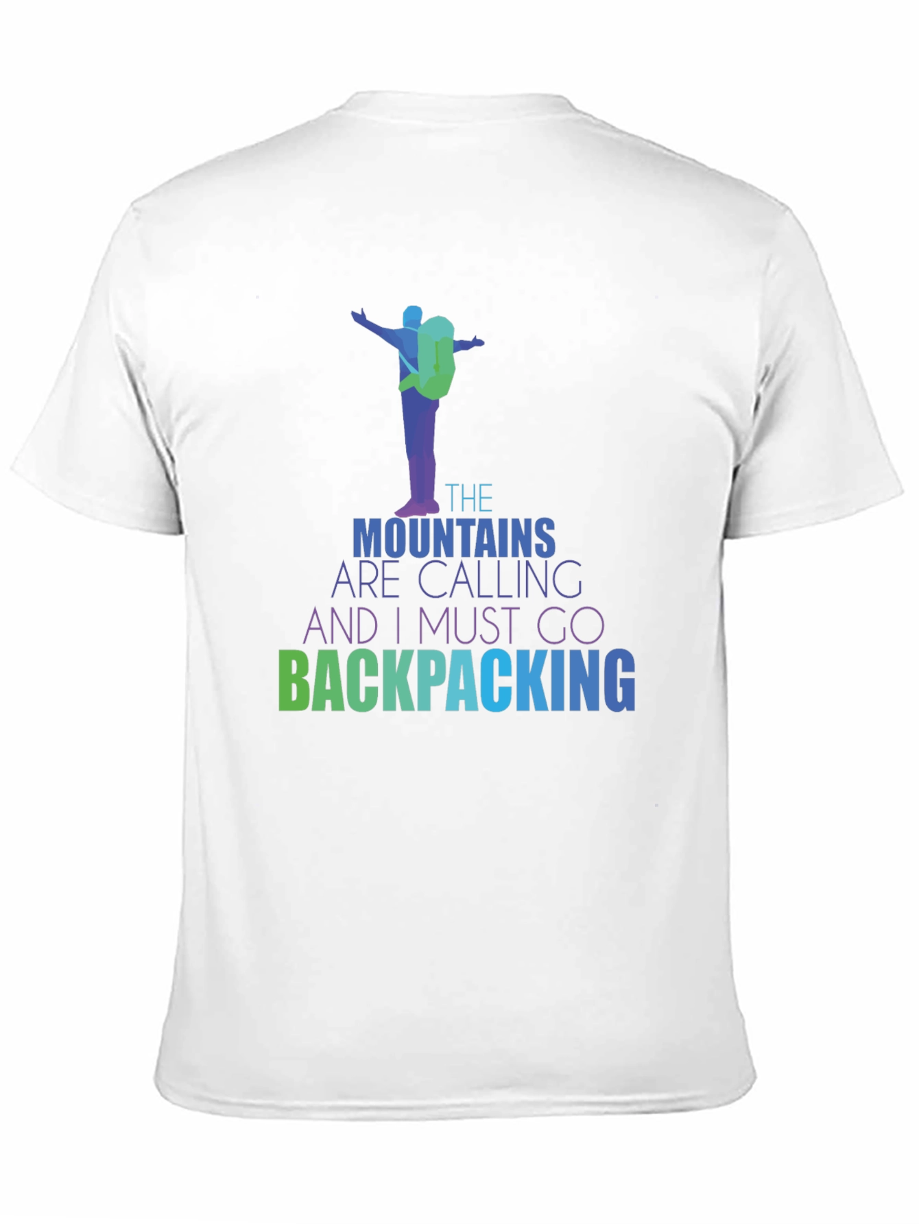 Mountains Are Calling Backpacking T-Shirt