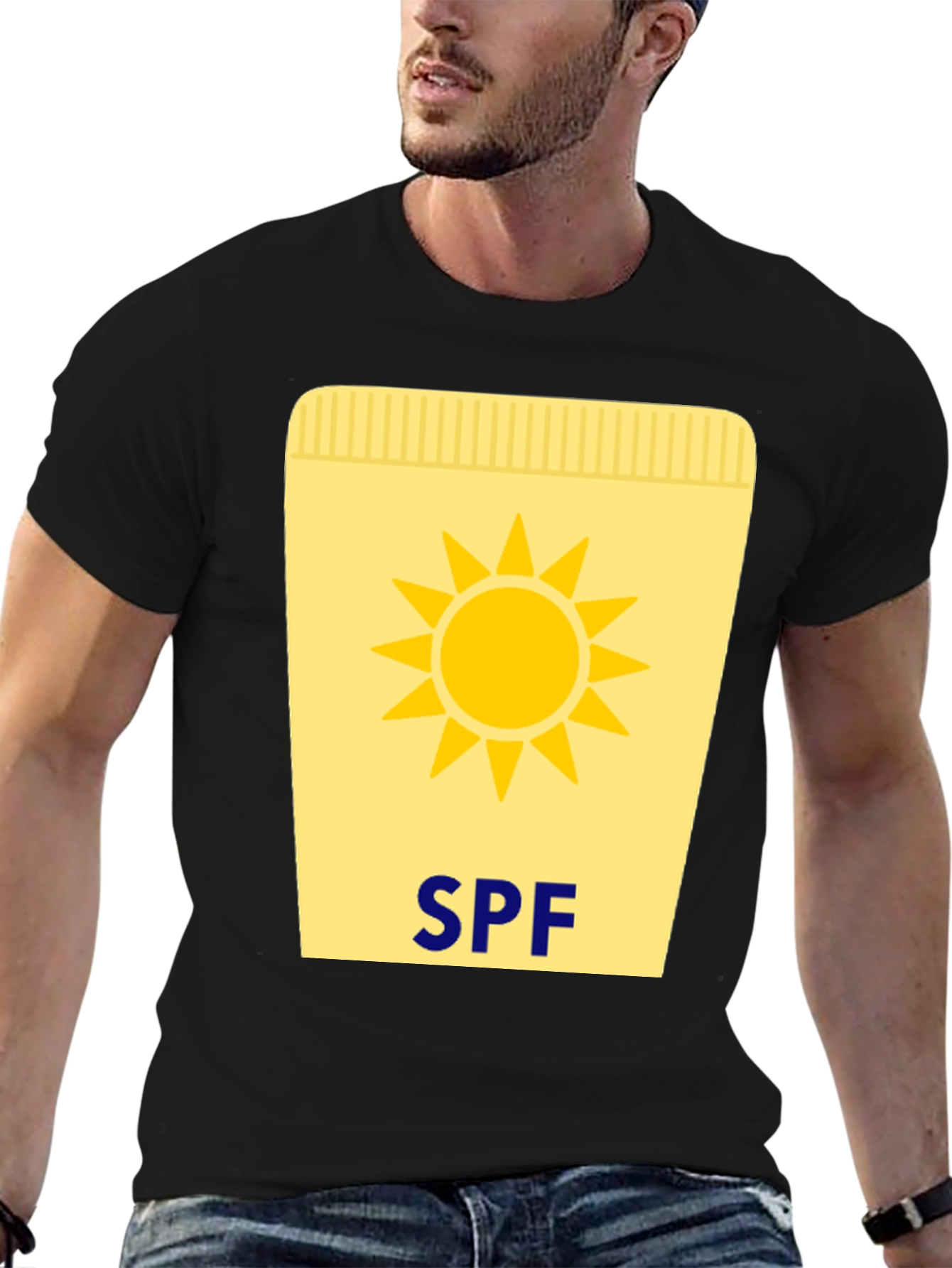 SPF Sunscreen Graphic Tee