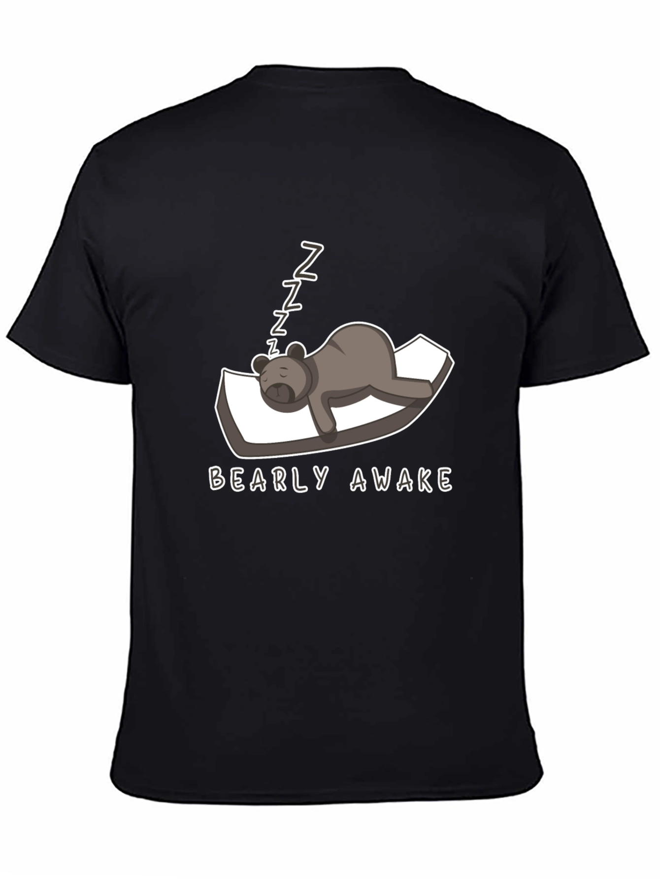 Bearly Awake T-Shirt - Funny Sleeping Bear Tee
