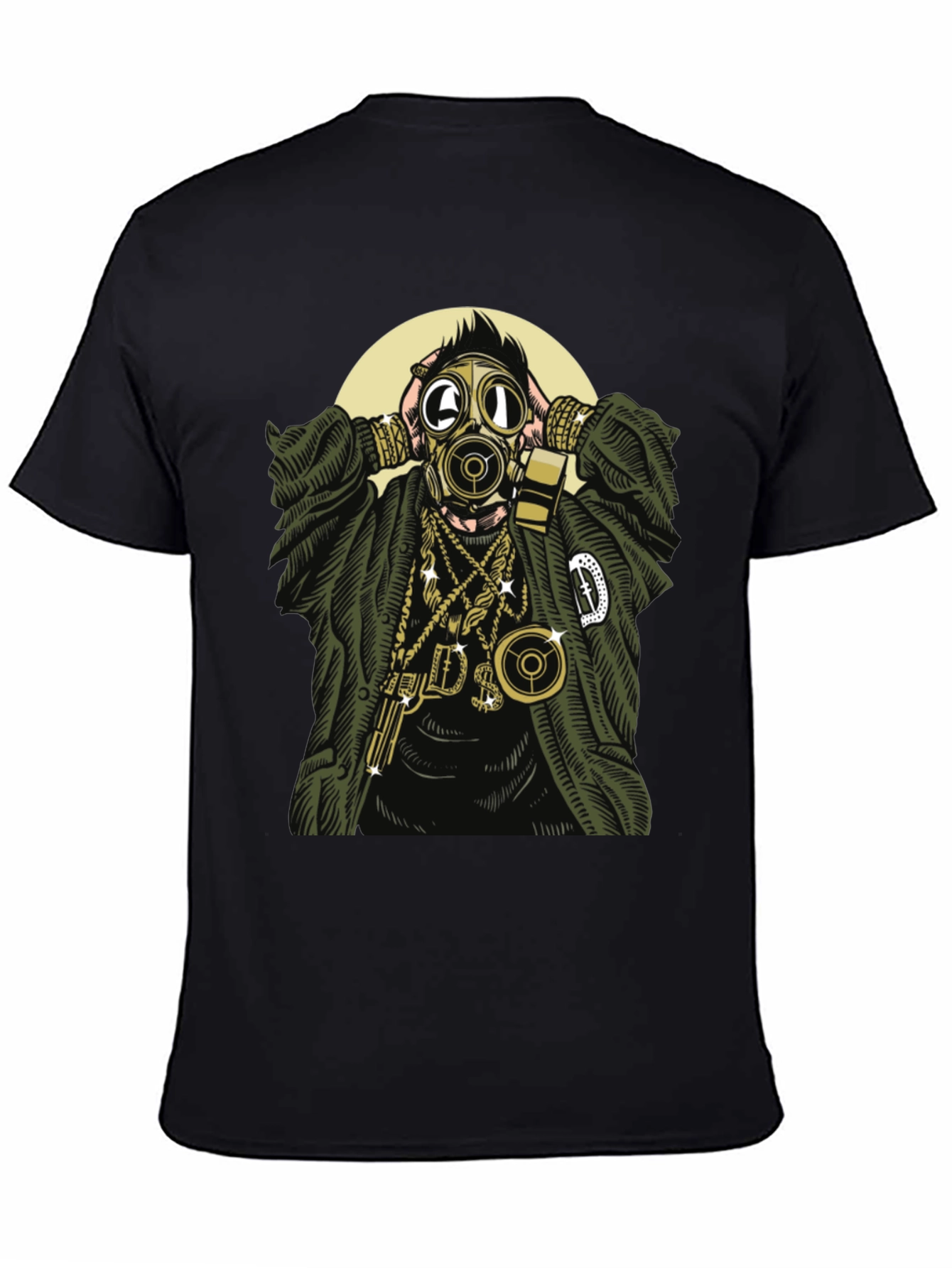 Gas Mask Graphic T-Shirt