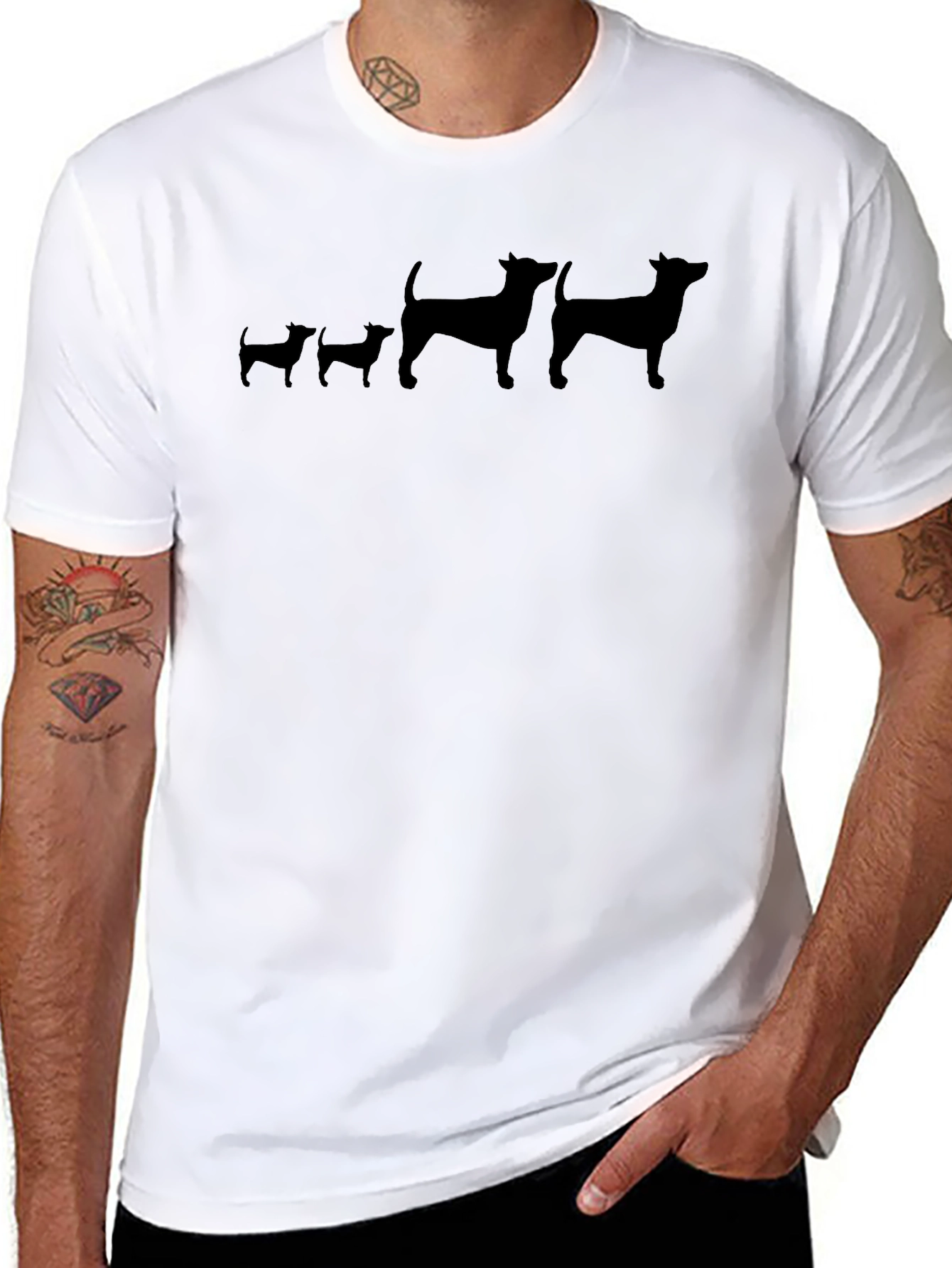 Dog Breed Evolution T-Shirt