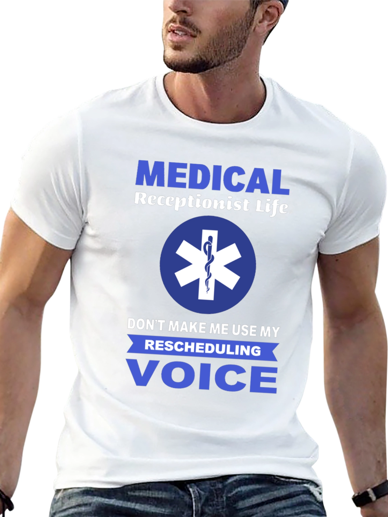 Medical Receptionist T-Shirt - Rescheduling Voice