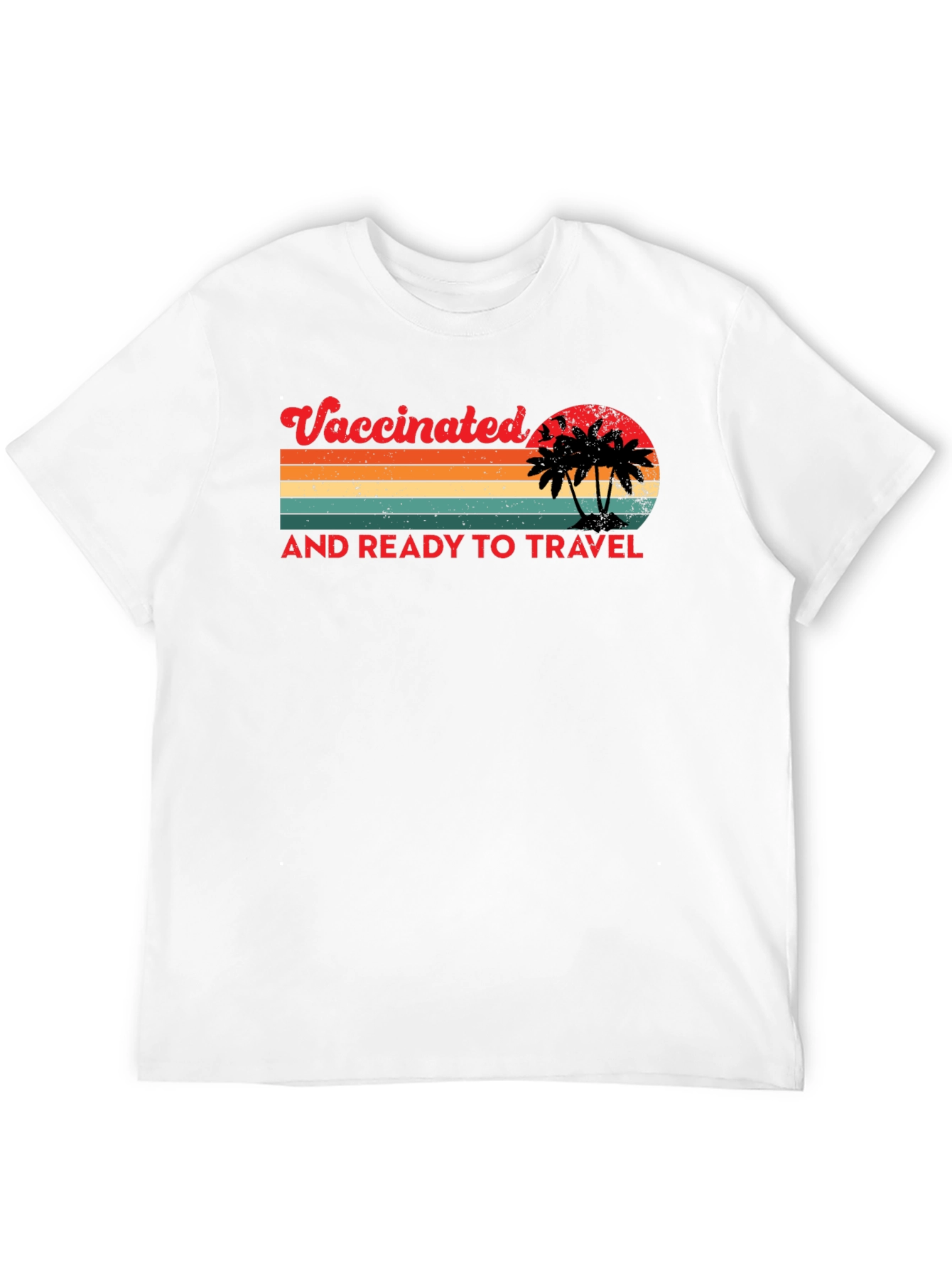 Vaccinated & Ready to Travel Graphic Tee