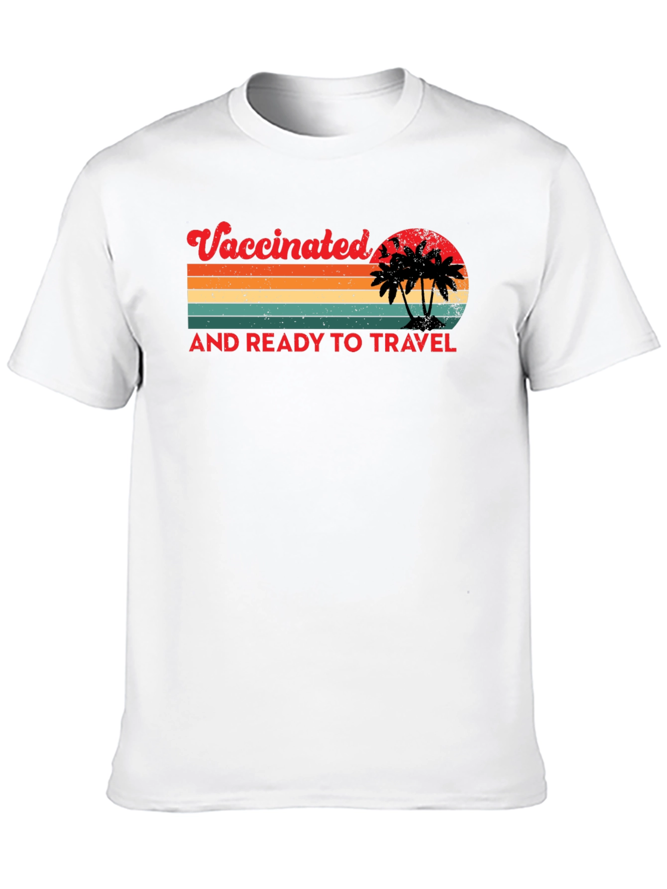 Vaccinated & Ready to Travel Graphic Tee