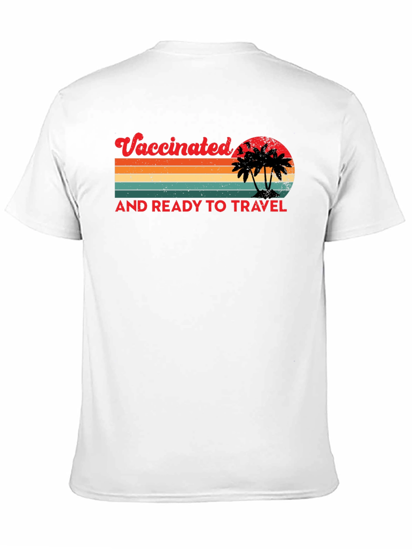 Vaccinated & Ready to Travel Graphic Tee